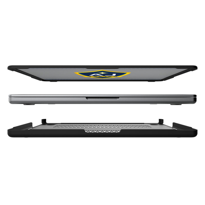 LA Galaxy  Linen MacBook Laptop Case Split.Jpg