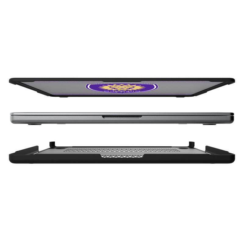 Orlando City Soccer Club  Linen MacBook Laptop Case Split.Jpg