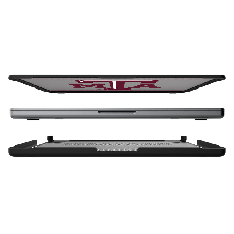 Texas A&M University Aggies Linen MacBook Laptop Case for Apple MacBook Split.Jpg