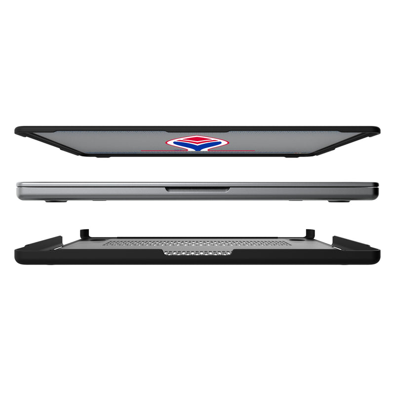 Atlanta Braves 1972-1975 - Cooperstown Collection Linen MacBook Laptop Case for Apple MacBook Split.Jpg