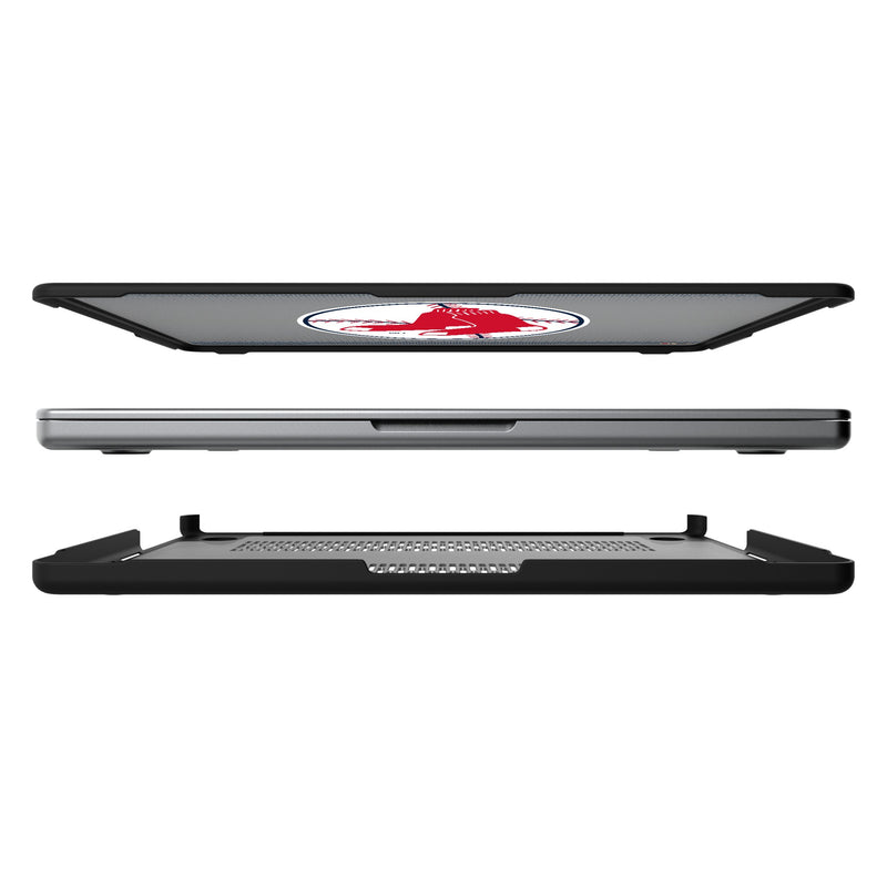 Boston Red Sox 1970-1975 - Cooperstown Collection Linen MacBook Laptop Case for Apple MacBook Split.Jpg