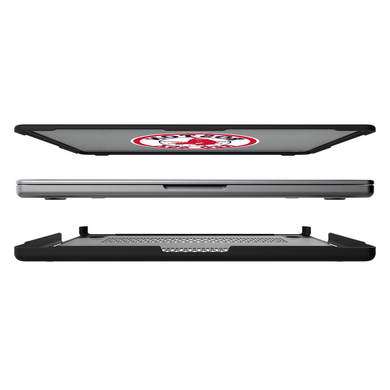 Boston Red Sox 1976-2008 - Cooperstown Collection Linen MacBook Laptop Case for Apple MacBook Split.Jpg