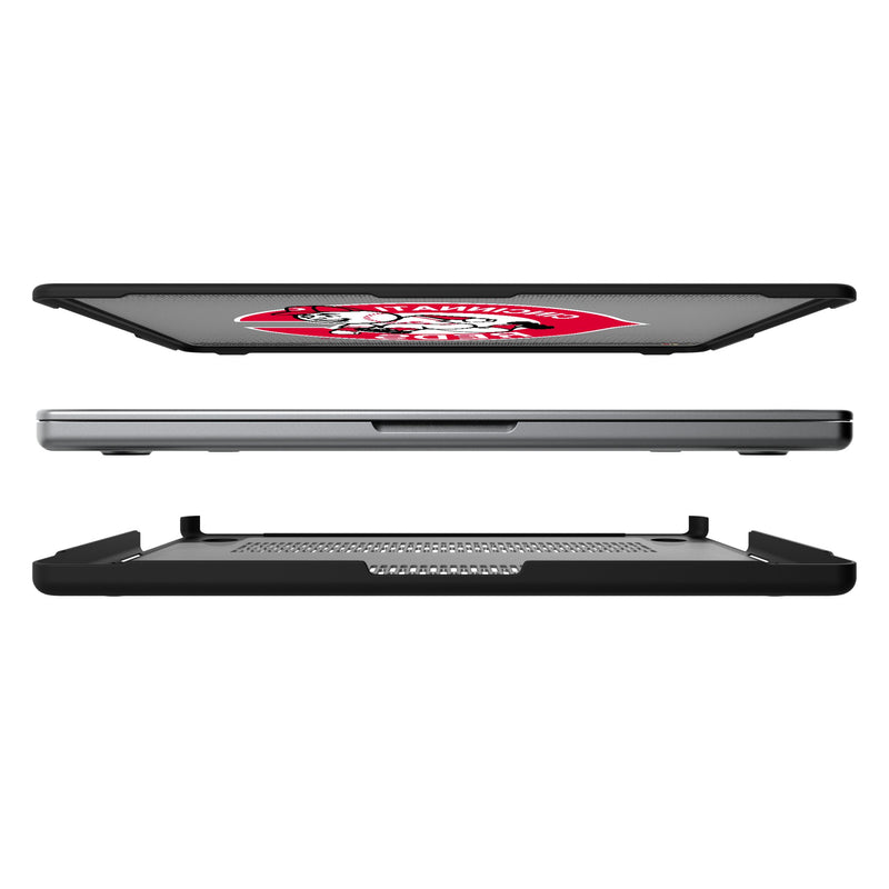 Cincinnati Reds 1974-1992 - Cooperstown Collection Linen MacBook Laptop Case for Apple MacBook Split.Jpg