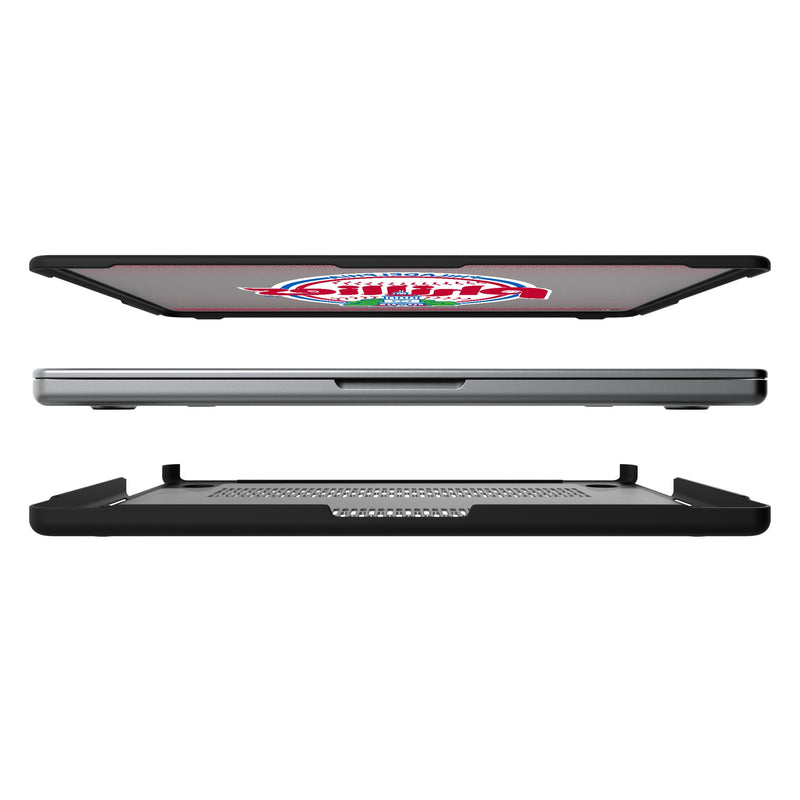 Philadelphia Phillies 1984-1991 - Cooperstown Collection Linen MacBook Laptop Case for Apple MacBook Split.Jpg
