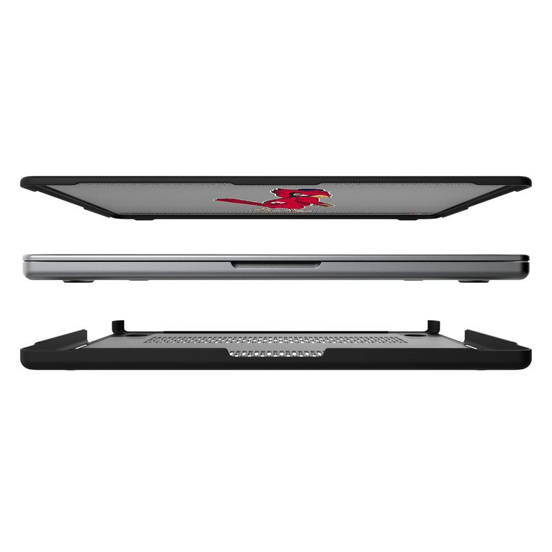St Louis Cardinals 1950s - Cooperstown Collection Linen MacBook Laptop Case for Apple MacBook Split.Jpg
