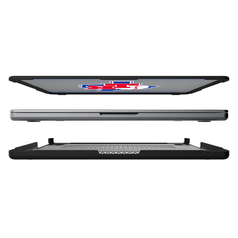Texas Rangers 1981-1983 - Cooperstown Collection Linen MacBook Laptop Case for Apple MacBook Split.Jpg