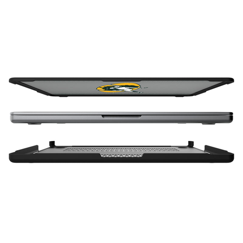 Green Bay Packers Historic Collection Linen MacBook Laptop Case for Apple MacBook Split.Jpg