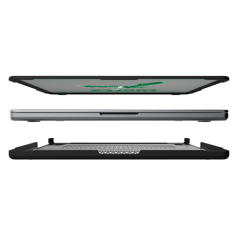 Philadelphia Eagles 1973-1995 Historic Collection Linen MacBook Laptop Case for Apple MacBook Split.Jpg