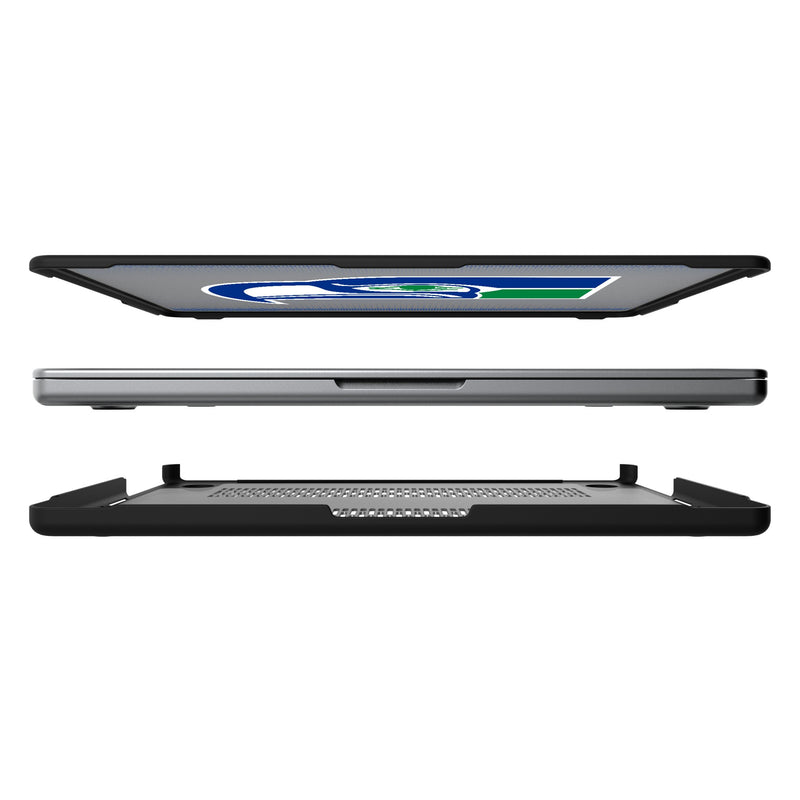 Seattle Seahawks Historic Collection Linen MacBook Laptop Case for Apple MacBook Split.Jpg