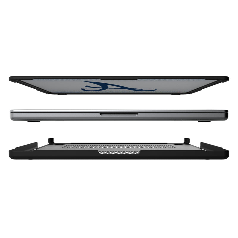 Atlanta Braves Linen MacBook Laptop Case for Apple MacBook Split.Jpg