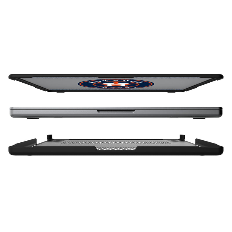 Houston Astros Linen MacBook Laptop Case for Apple MacBook Split.Jpg