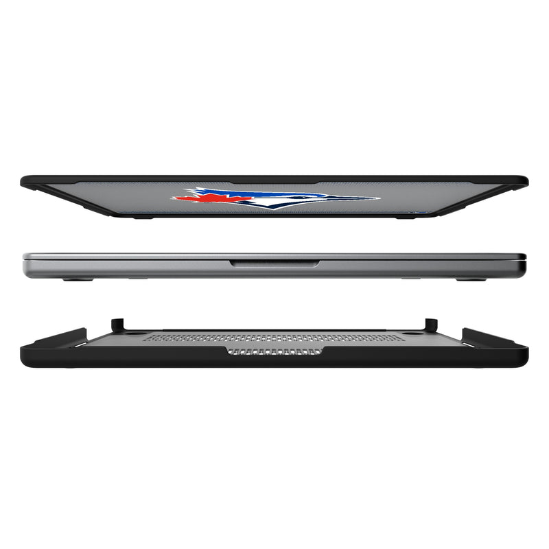 Toronto Blue Jays Linen MacBook Laptop Case for Apple MacBook Split.Jpg