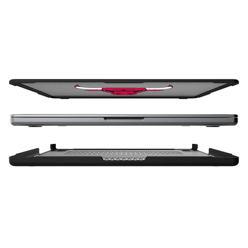 Chicago Bulls Linen MacBook Laptop Case for Apple MacBook Split.Jpg