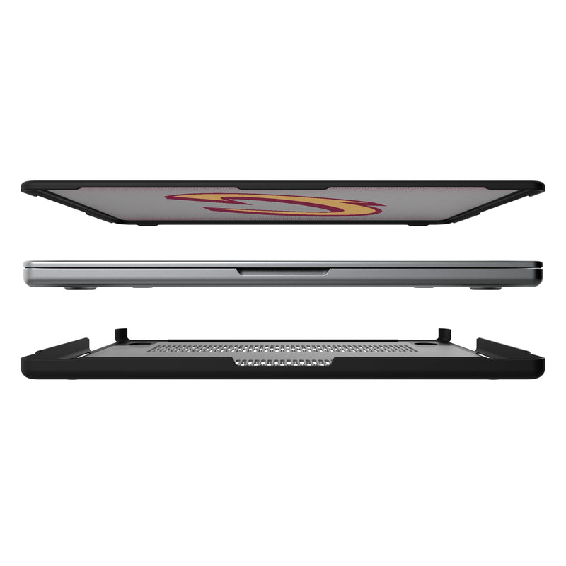 Cleveland Cavaliers Linen MacBook Laptop Case for Apple MacBook Split.Jpg