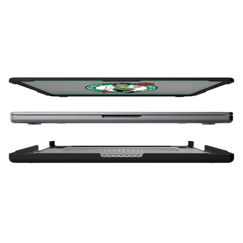 Boston Celtics Linen MacBook Laptop Case for Apple MacBook Split.Jpg
