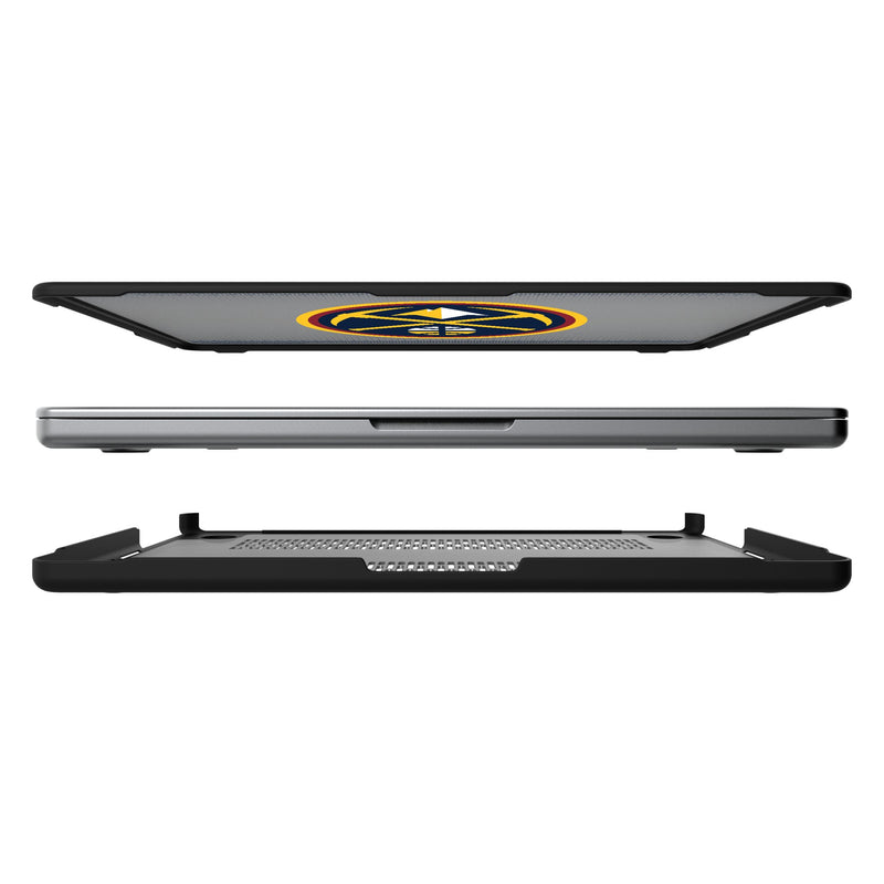 Denver Nuggets Linen MacBook Laptop Case for Apple MacBook Split.Jpg