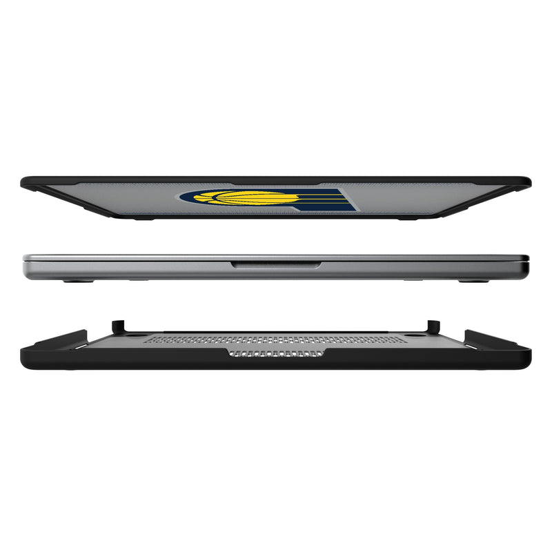 Indiana Pacers Linen MacBook Laptop Case for Apple MacBook Split.Jpg