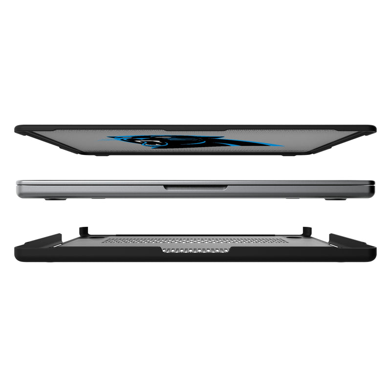 Carolina Panthers Linen MacBook Laptop Case for Apple MacBook Split.Jpg