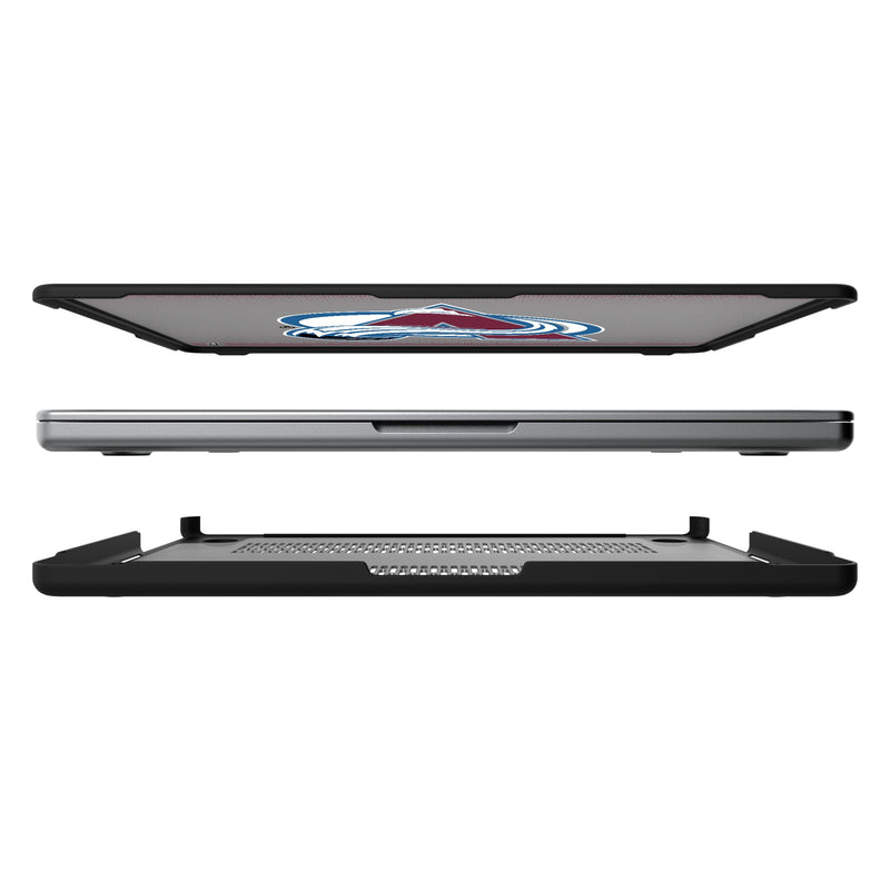 Colorado Avalanche Linen MacBook Laptop Case for Apple MacBook Split.Jpg