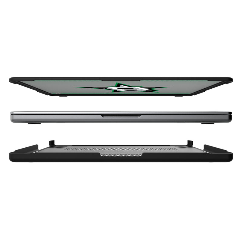 Dallas Stars Linen MacBook Laptop Case for Apple MacBook Split.Jpg