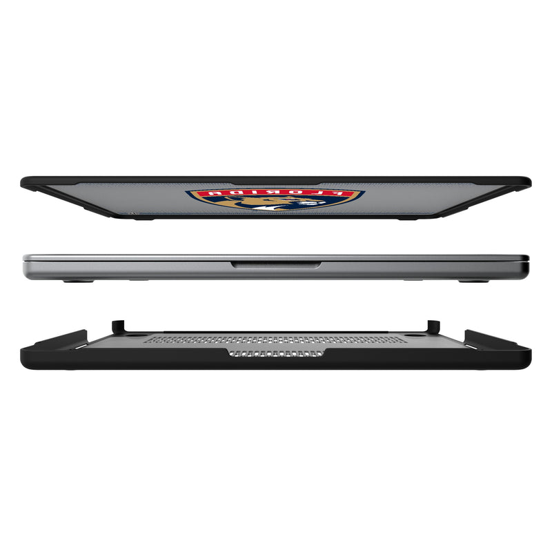 Florida Panthers Linen MacBook Laptop Case for Apple MacBook Split.Jpg