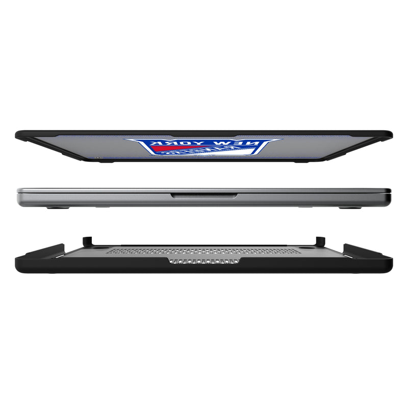 New York Rangers Linen MacBook Laptop Case for Apple MacBook Split.Jpg