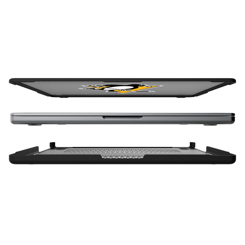 Pittsburgh Penguins Linen MacBook Laptop Case for Apple MacBook Split.Jpg