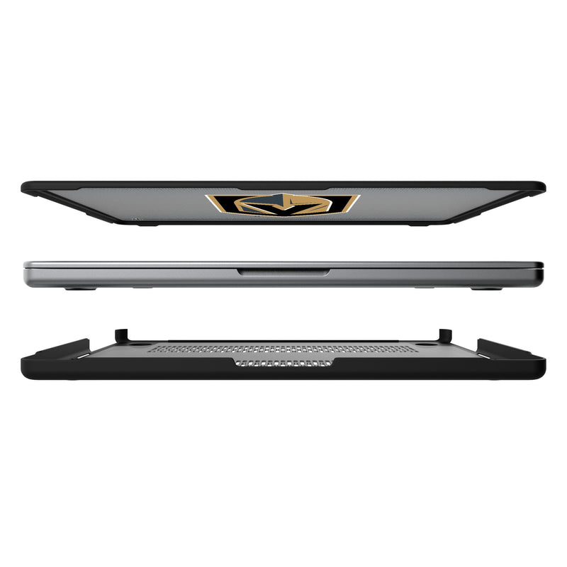 Vegas Golden Knights Linen MacBook Laptop Case for Apple MacBook Split.Jpg