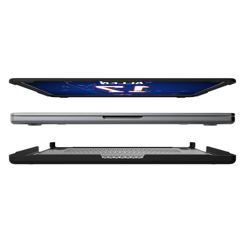 Josh Allen Buffalo Bills 17 Game Tactic MacBook Laptop Case for Apple MacBook Split.Jpg