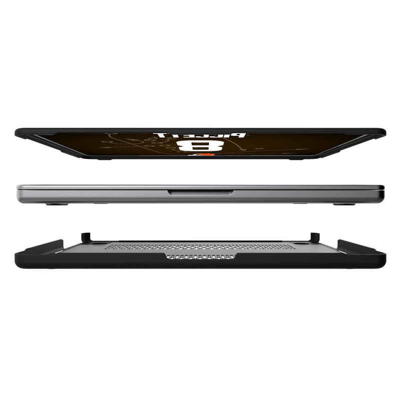 Kenny Pickett Cleveland Browns 8 Game Tactic MacBook Laptop Case for Apple MacBook Split.Jpg