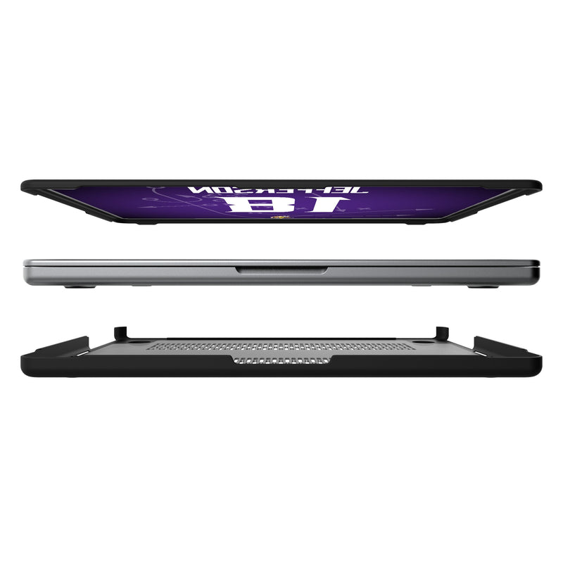 Justin Jefferson Minnesota Vikings 18 Game Tactic MacBook Laptop Case for Apple MacBook Split.Jpg