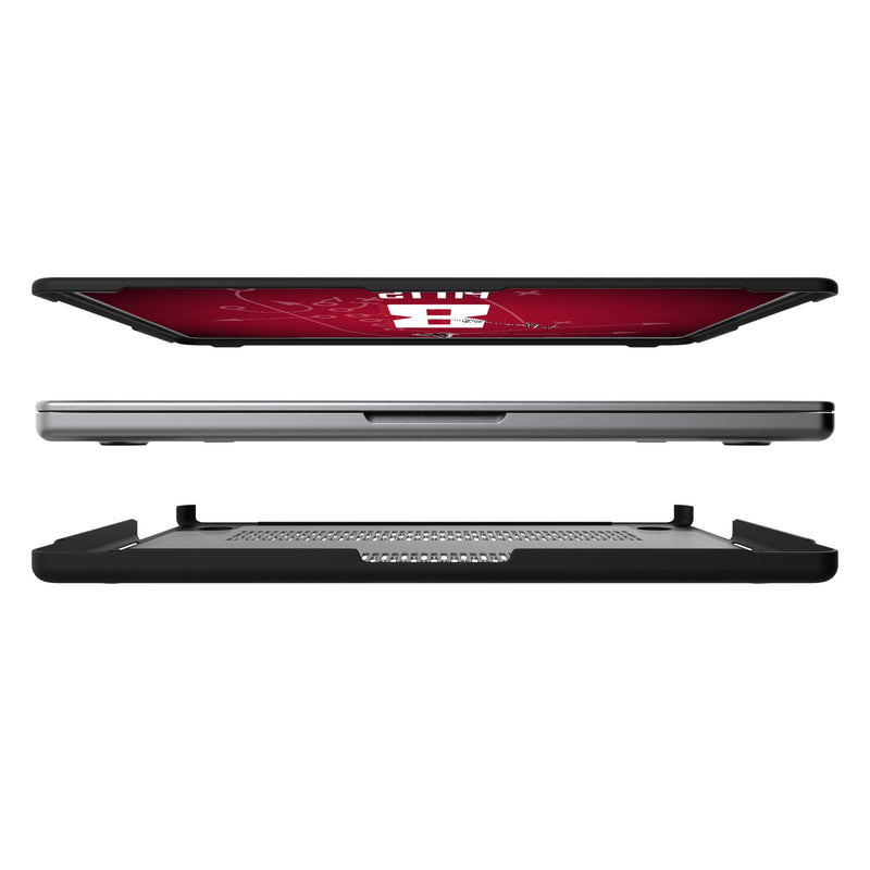 Kyle Pitts Atlanta Falcons 8 Game Tactic MacBook Laptop Case for Apple MacBook Split.Jpg