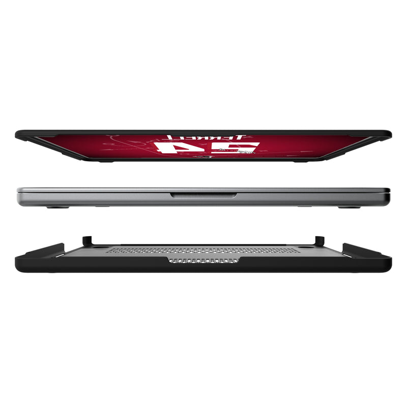 A.J. Terrell Atlanta Falcons 24 Ready MacBook Laptop Case Split.Jpg