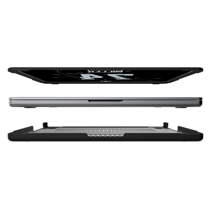 Kolton Miller Las Vegas Raiders 74 Game Tactic MacBook Laptop Case for Apple MacBook Split.Jpg