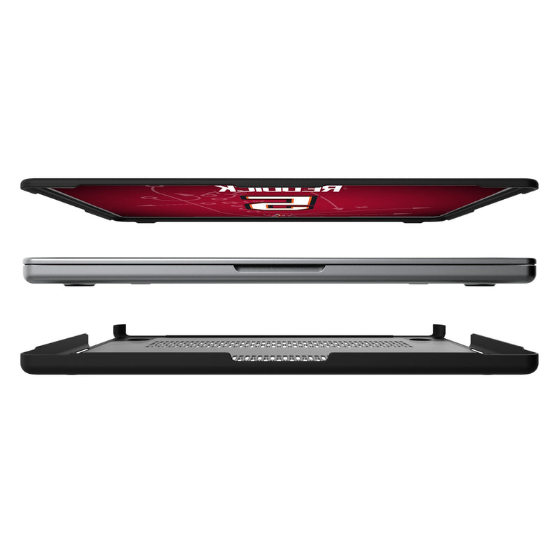 Haason Reddick Tampa Bay Buccaneers 5 Game Tactic MacBook Laptop Case for Apple MacBook Split.Jpg