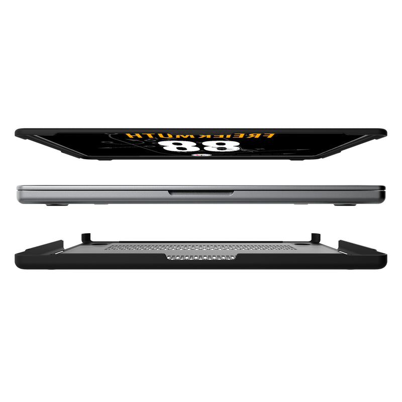 Pat Freiermuth Pittsburgh Steelers 88 Ready MacBook Laptop Case Split.Jpg