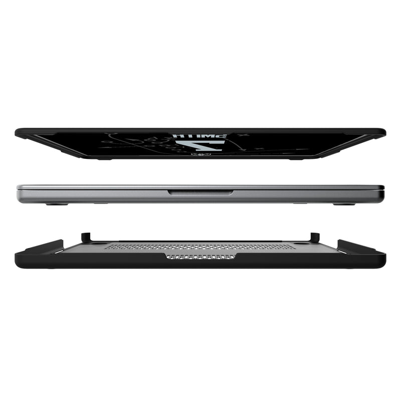 Geno Smith Las Vegas Raiders 7 Game Tactic MacBook Laptop Case for Apple MacBook Split.Jpg