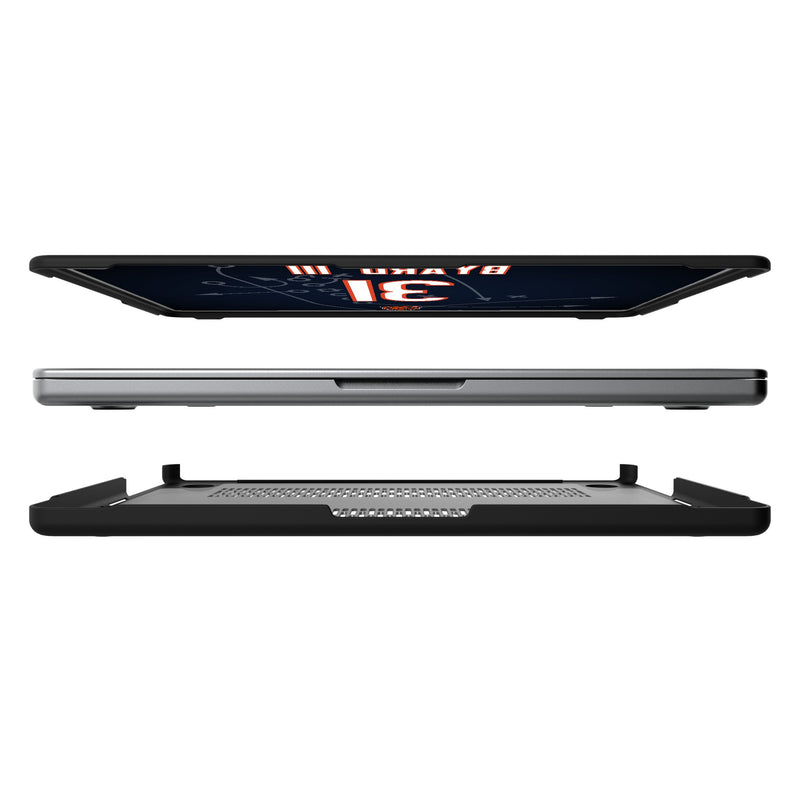 Kevin Byard III Chicago Bears 31 Game Tactic MacBook Laptop Case for Apple MacBook Split.Jpg