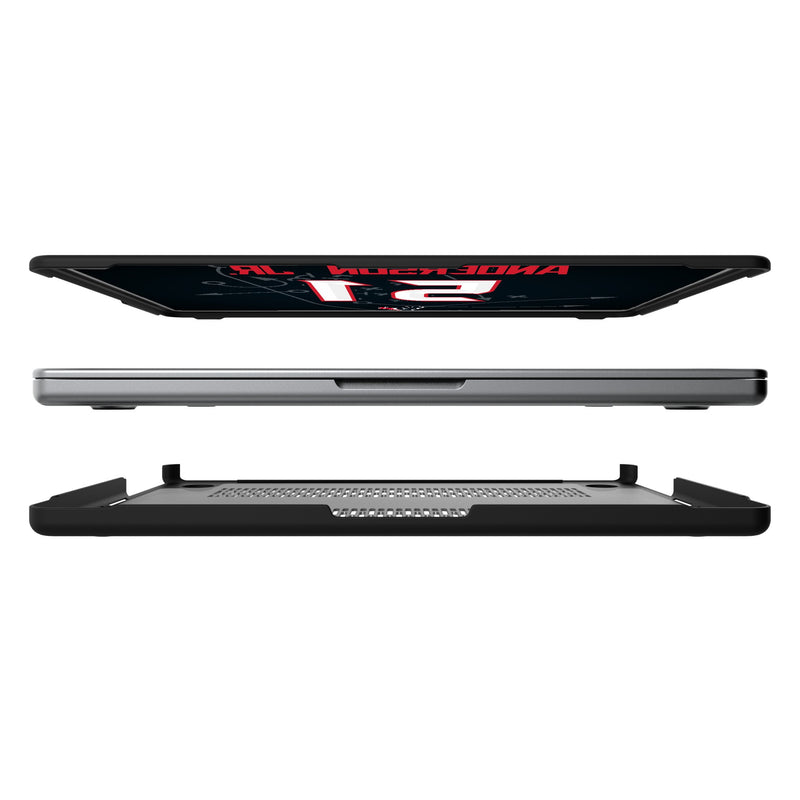 Will Anderson Jr. Houston Texans 51 Ready MacBook Laptop Case Split.Jpg