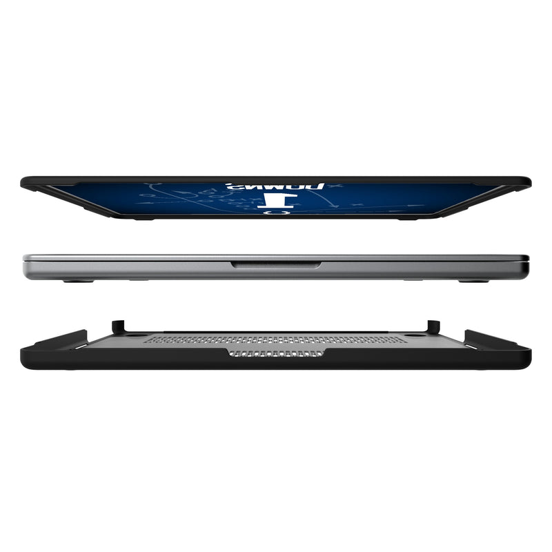 Josh Downs Indianapolis Colts 1 Game Tactic MacBook Laptop Case for Apple MacBook Split.Jpg