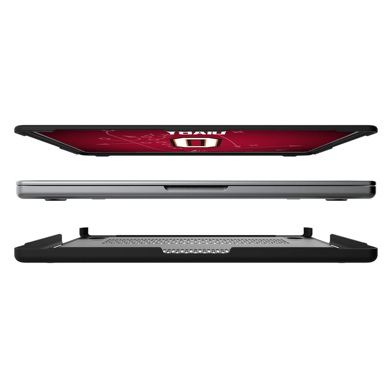 YaYa Diaby Tampa Bay Buccaneers 0 Ready MacBook Laptop Case Split.Jpg