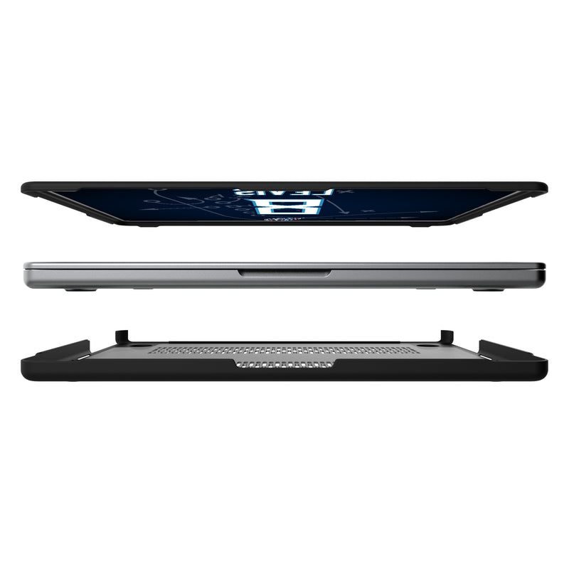 Will Levis Tennessee Titans 8 Ready MacBook Laptop Case Split.Jpg