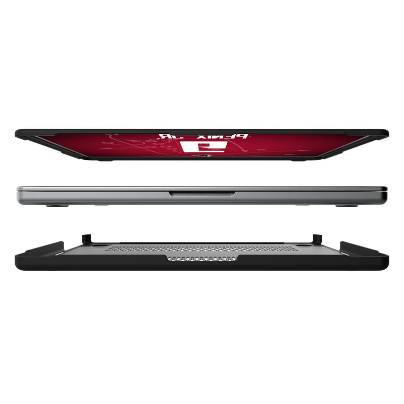 Michael Penix Jr. Atlanta Falcons 9 Game Tactic MacBook Laptop Case for Apple MacBook Split.Jpg