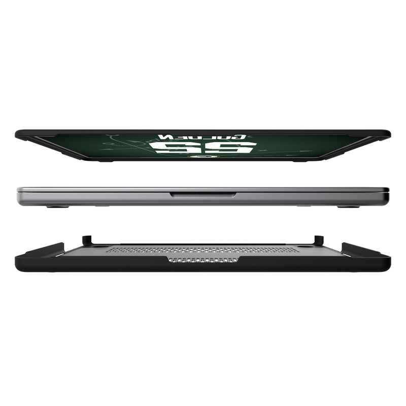 Matthew Golden Green Bay Packers 22 Game Tactic MacBook Laptop Case for Apple MacBook Split.Jpg