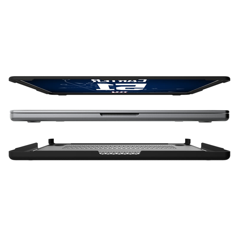 Abdul Carter New York Giants 51 Game Tactic MacBook Laptop Case for Apple MacBook Split.Jpg