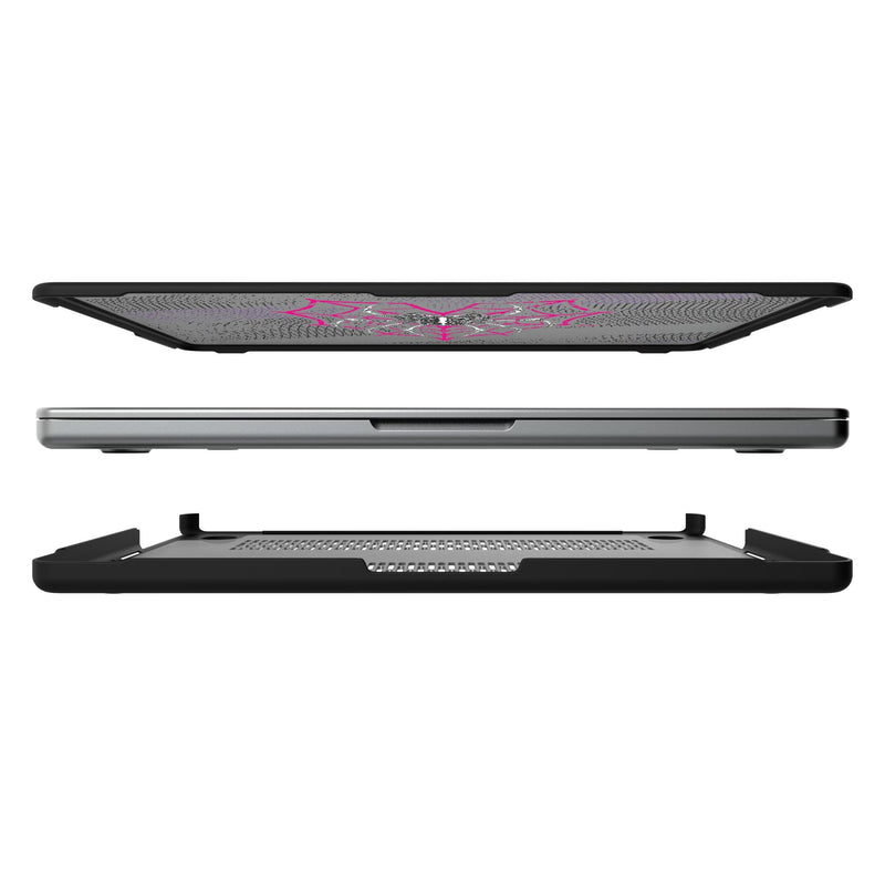 AJ Lee Steel MacBook Laptop Case for Apple MacBook Split.Jpg