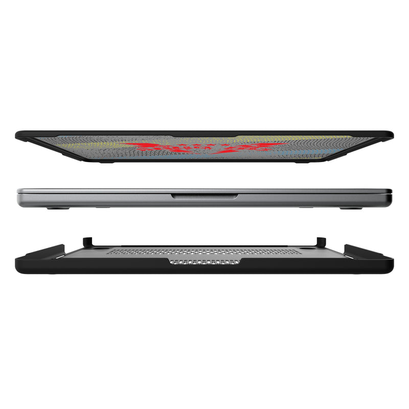 CM Punk Steel MacBook Laptop Case for Apple MacBook Split.Jpg