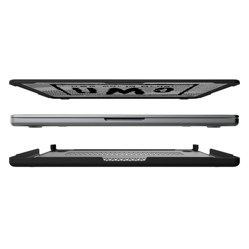 New World Order Steel MacBook Laptop Case for Apple MacBook Split.Jpg