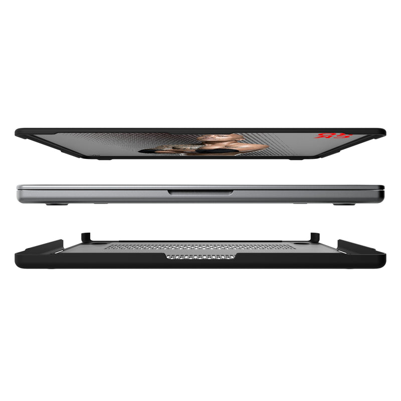 The Rock Superstar MacBook Laptop Case for Apple MacBook Split.Jpg