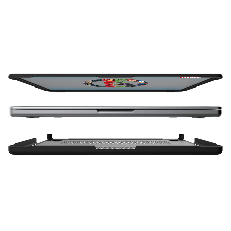 Marvel Avengers Grid MacBook Laptop Case for Apple MacBook Split.Jpg